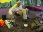 Campsite at Crooked Chute on Petawawa River in Algonquin Park