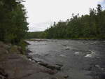 Last takeout at Crooked Chute on Petawawa River in Algonquin Park