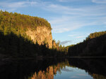 The Natch at sunset on the Petawawa River in Algonquin Park