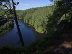 From the clifftop at The Natch on the Petawawa River in Algonquin Park