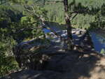 From the clifftop at The Natch on the Petawawa River in Algonquin Park