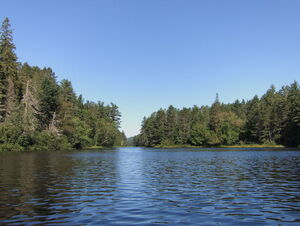 Whitson Lake in Algonquin Provincial Park