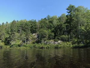 Whitson Lake in Algonquin Provincial Park