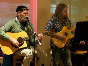 Open mic at Long Shots Sports Cafe in Deep River  20230207