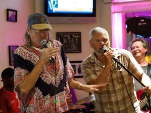 Open mic at Long Shots Sports Cafe in Deep River  20230711