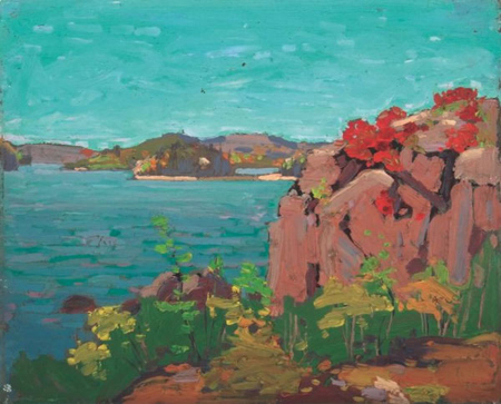 Spring Lake Rocks and Water