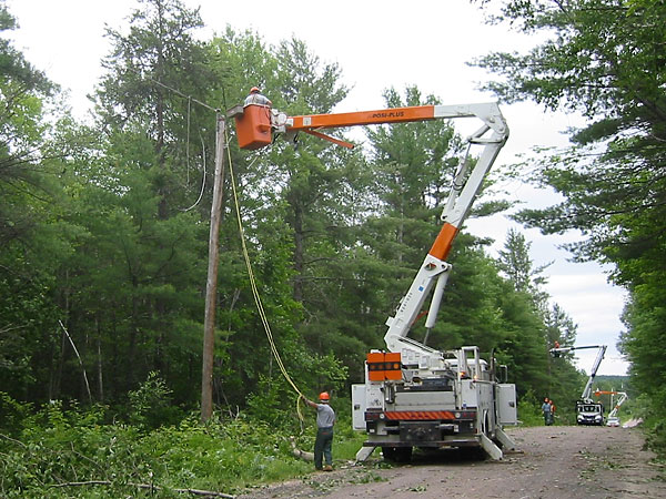Power Restoration along the Wylie Road