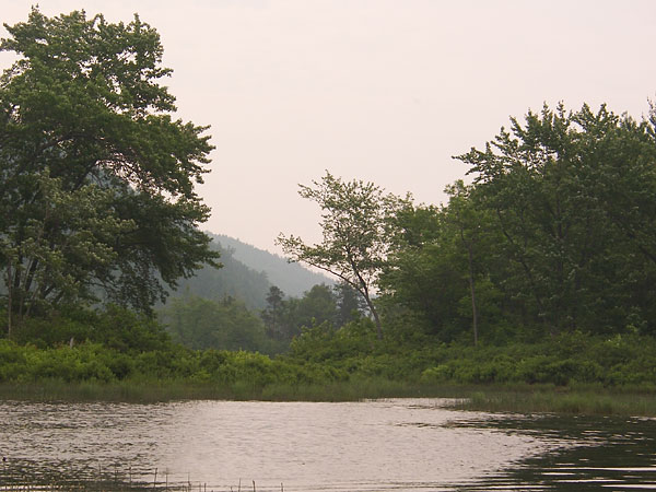 Landscape with Unseen Canoeist