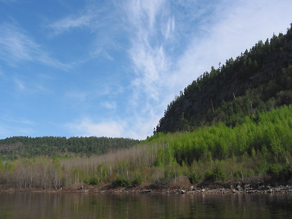 Presquisle Bay on the Ottawa River near Point Alexander