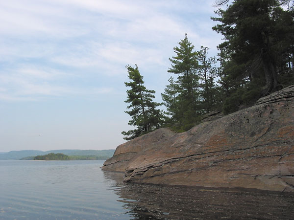 Quebec Shore of the Ottawa River near Point Alexander