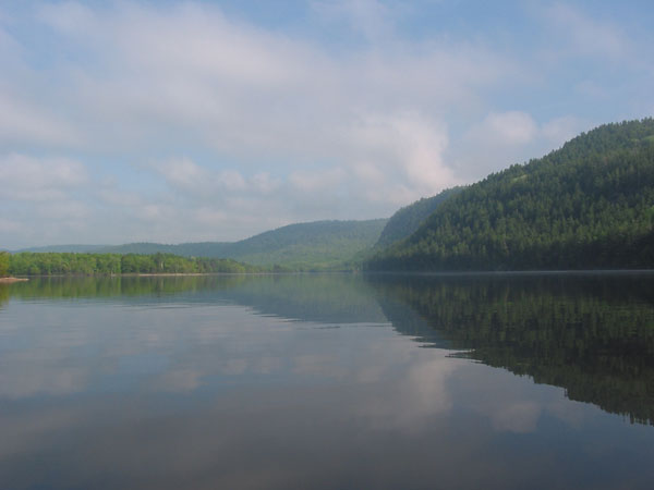 Mouth of Presquisle Bay on the Ottawa River near Point Alexander
