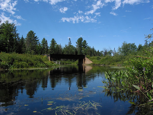 Railway Bridge on the Chalk River near Hwy 17