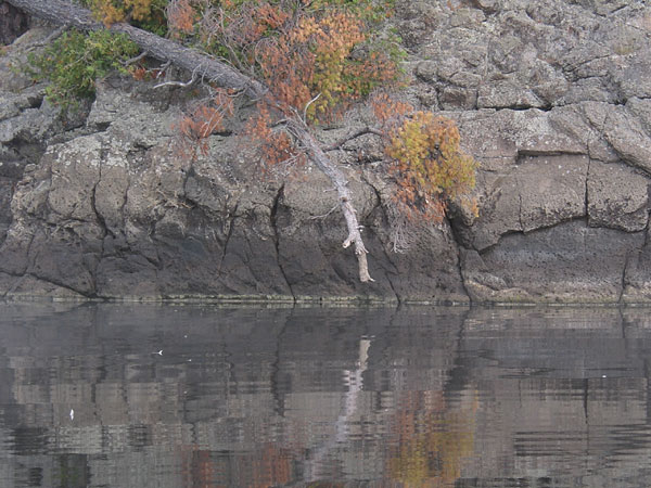 Quebec shore of Ottawa River near Point Alexander