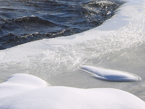 water and ice