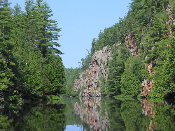 Barron Canyon in Algonquin Park