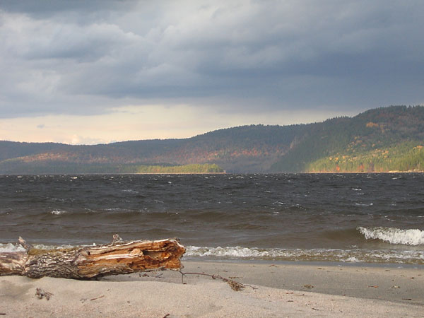 Presqisle Bay as seen from Point Alexander