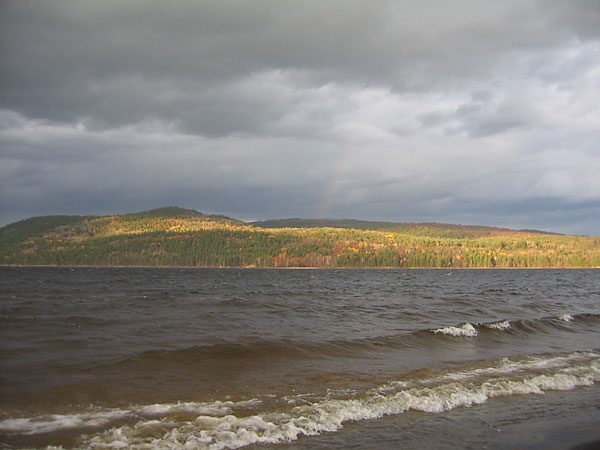 Quebec Shore as seen from Burkes Beach