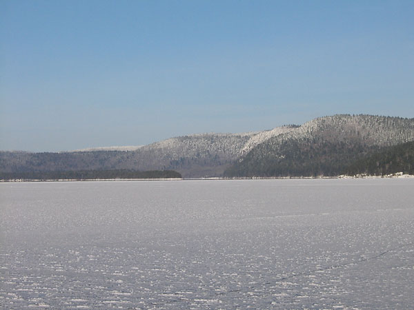 Presquisle as seen from Burkes Beach at Point Alexander
