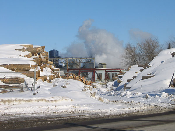 The Commonwealth Plywood Plant in Pembroke
