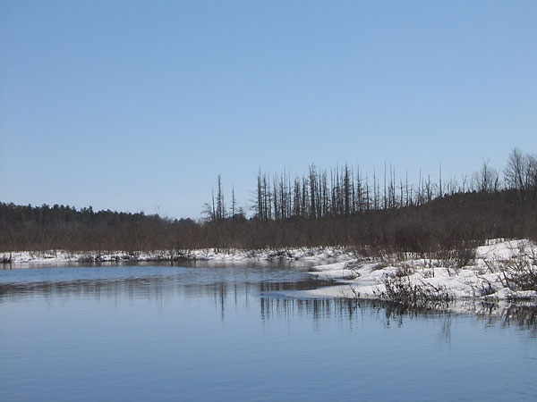 along the Chalk River