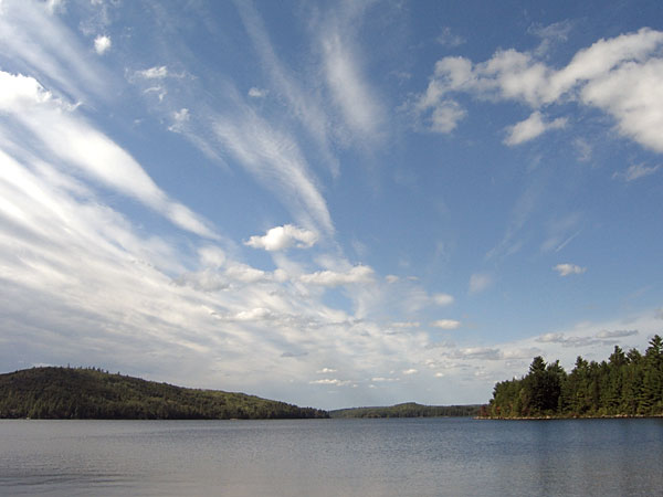 Grand Lake in Algonquin Park