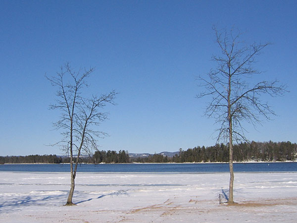 The Ottawa River at Petawawa Point Petawawa Point Beach