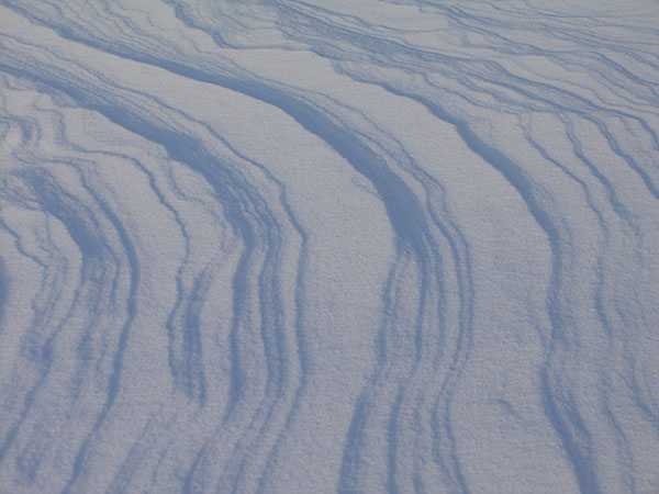 Snow and Ice the Ottawa River at Deep River