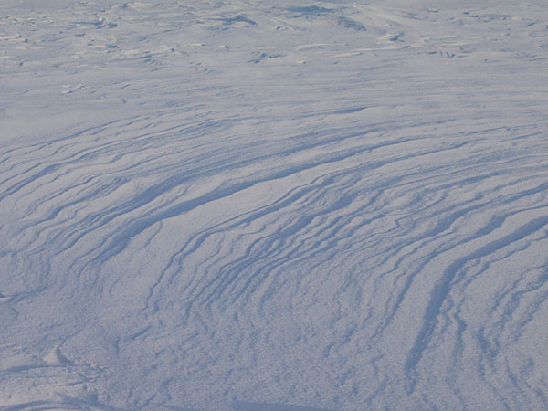 Snow and Ice the Ottawa River at Deep River