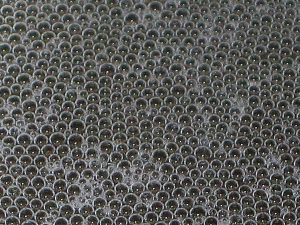 surface of pot of maple sap