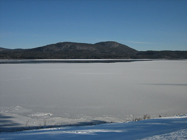 Mount Martin across the Ottawa River from Deep River