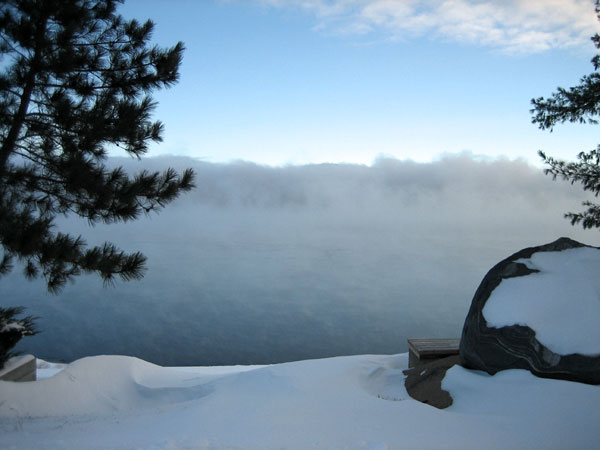 Centennial Rock on Ottawa River at Deep River