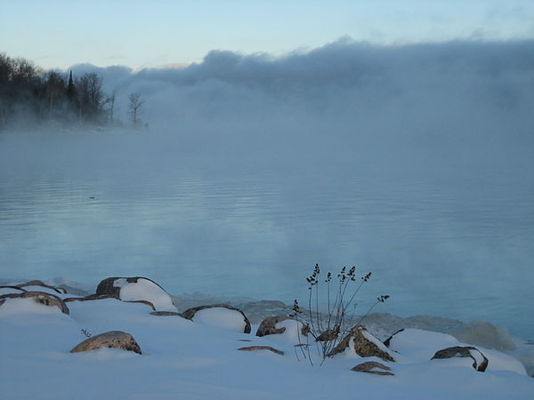 Upriver on the Ottawa River at Deep River