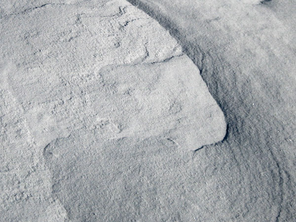 ice shapes and texture
