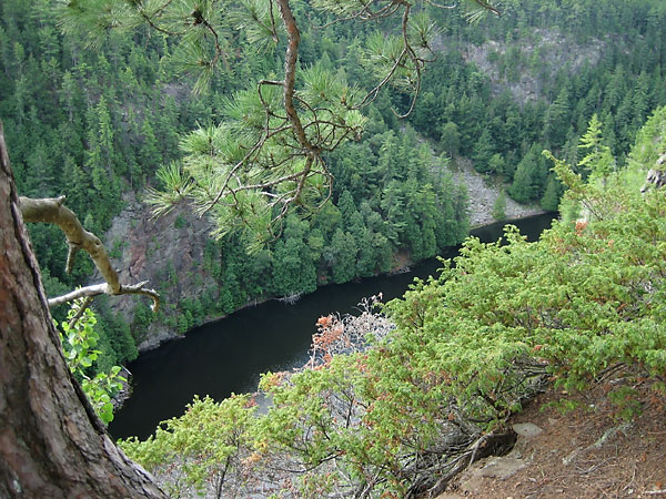 Barron Canyon in eastern Algonquin Park