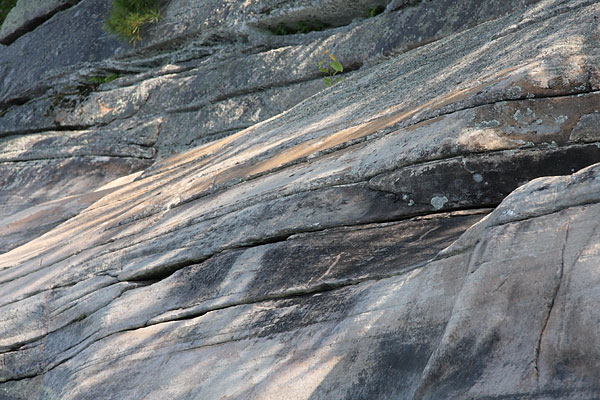 bedrock on the Quebec shore of the Ottawa River