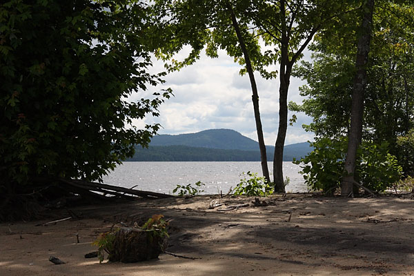 Mount Martin on the Ottawa River across from Deep River