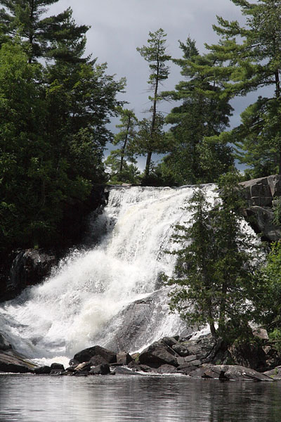 High Falls on the Barron River between Stratton Lake and High Falls Lake in Algonquin Park