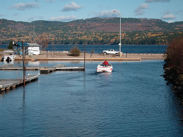 late season at the Deep River Marina