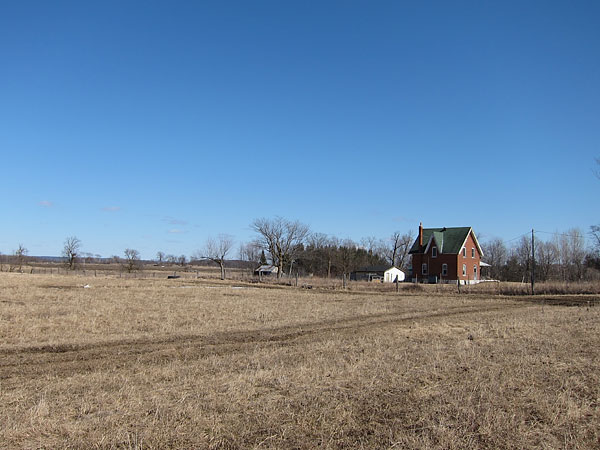 farm house along Queens Line