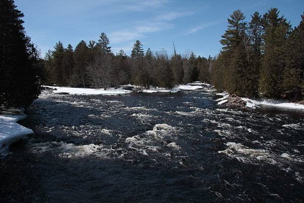Poplar Rapids on the Petawawa River near Lake Travers in Algonquin Park