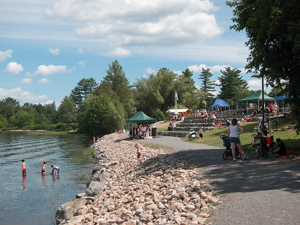 Canada Day Festivities at the Deep River waterfront