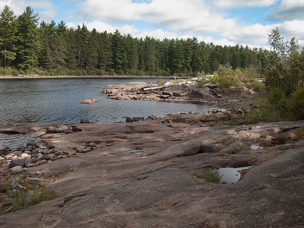 Petawawa River at Lake Traverse in Algonquin Park