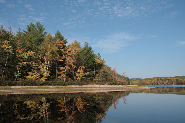 Presquisle on the Quebec shore of the Ottawa River near Point Alexander