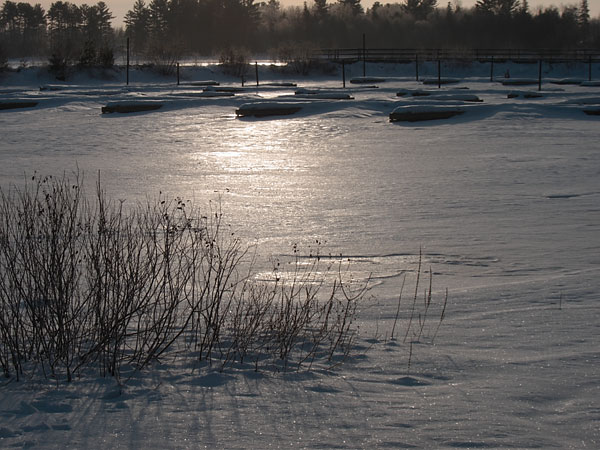 Marina on the Ottawa River at Deep River