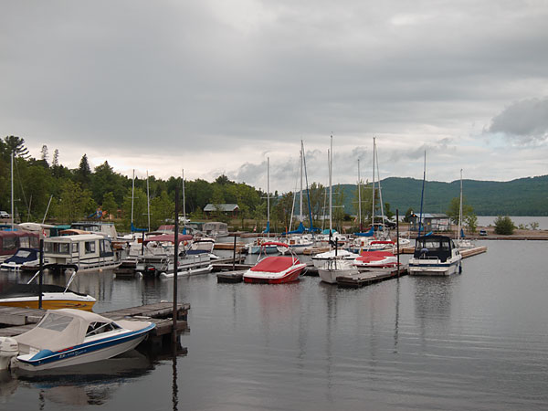 Marina on the Ottawa River at Deep River
