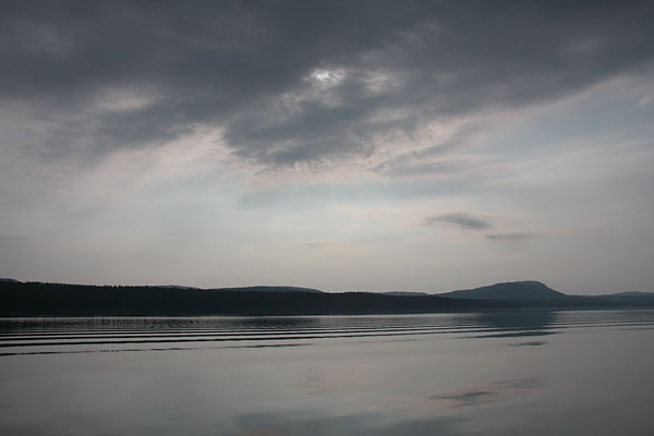 Mount Martin as seen from the Ottawa River near Point Alexander