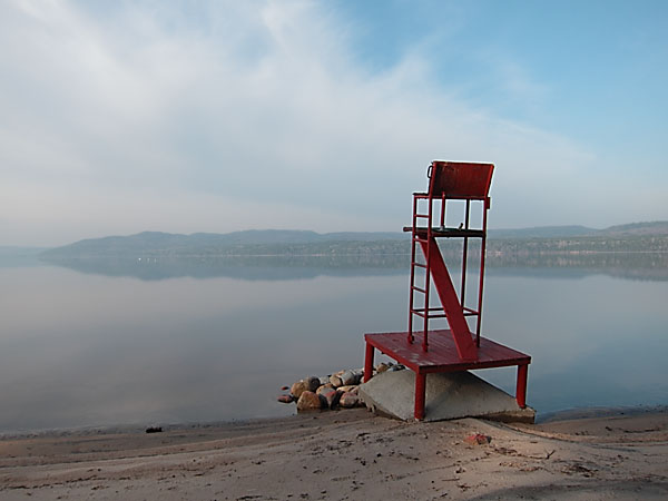 Lamure Beach on the Ottawa River at Deep River