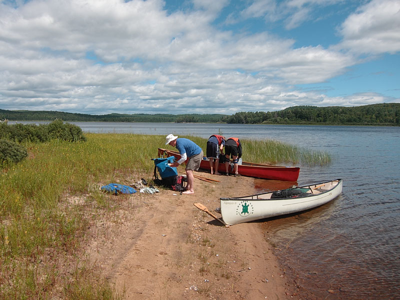 Kioshkokwi Lake in Algonquin Park