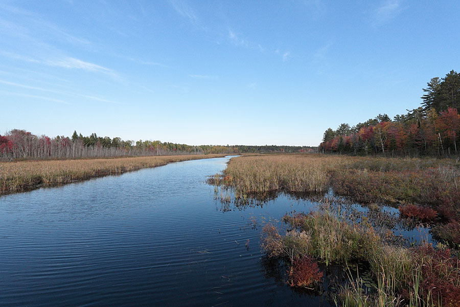 Chalk River at Corry Lake bridge