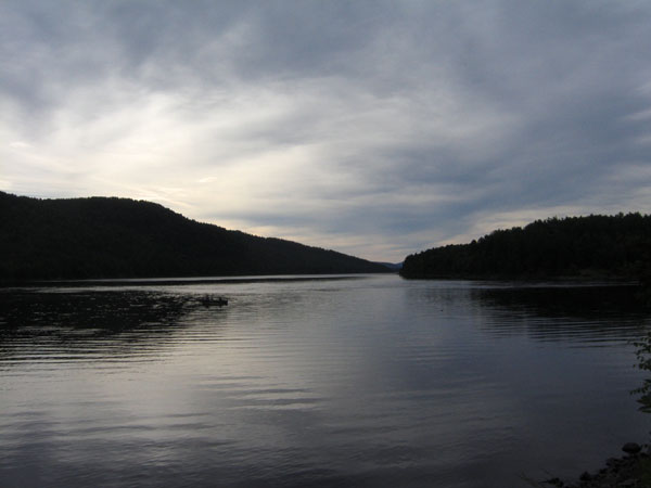 The Ottawa River at Rapides des Joachims